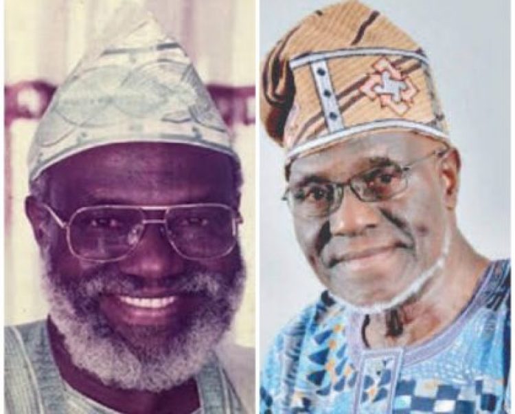 PRESIDENT BUHARI HAILS PIONEER NLC LEADER, HASSAN ADEBAYO SUNMONU, TWIN BROTHER AT 80