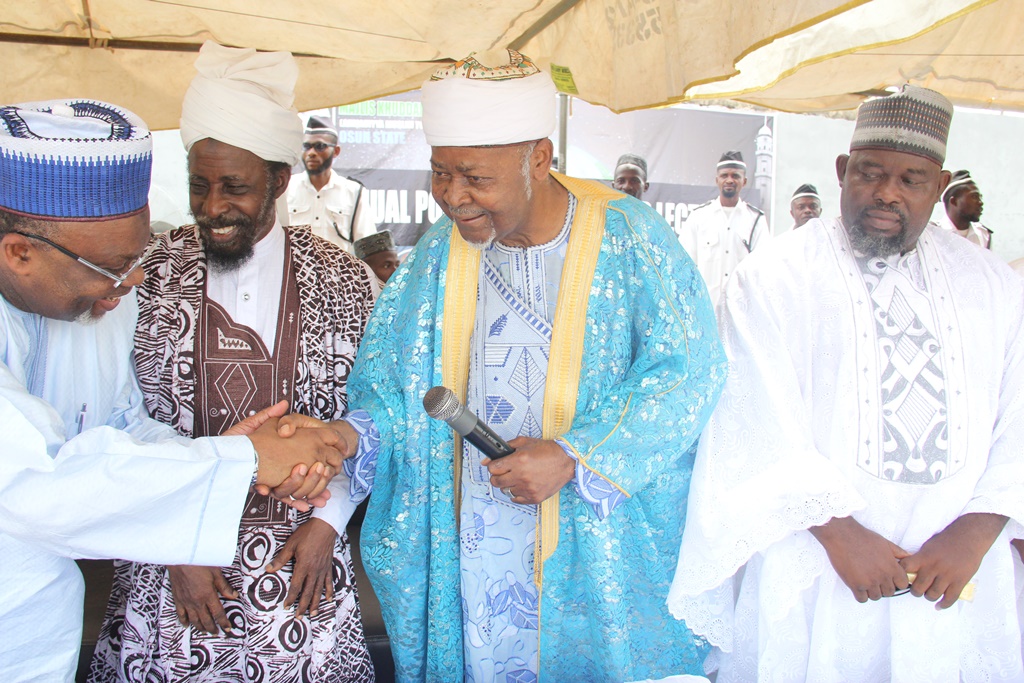 AMIR ATTENDS OSUN POST RAMADHAN GRAND LECTURE