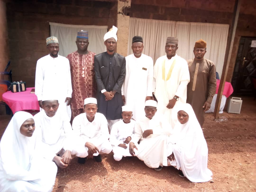 Ahmadiyya Holds First Aminul Quran for Six Students in Ogbagede
