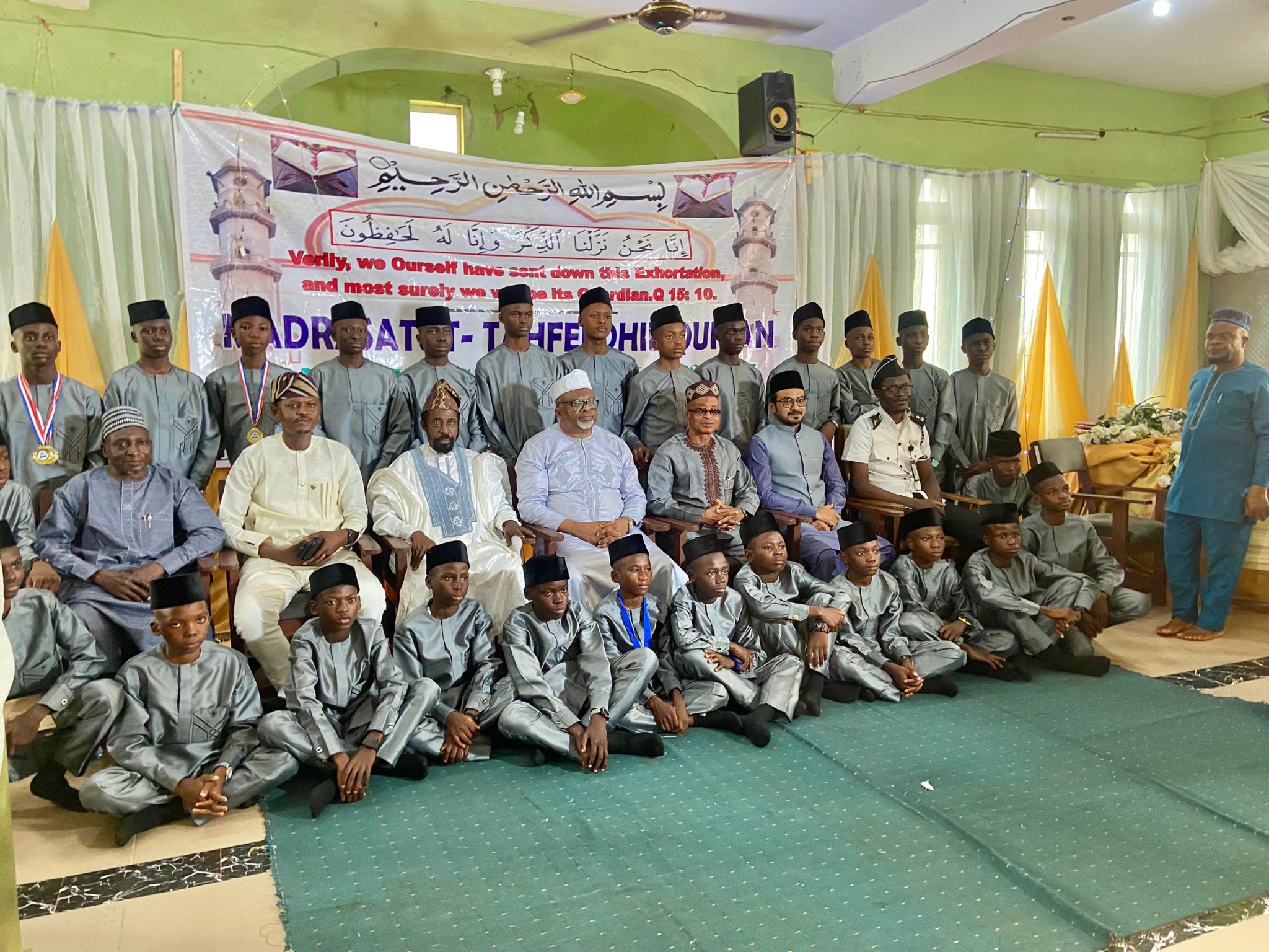 Amir Ahmadiyya Nigeria Attends Graduation Ceremony of Madrasatut Tahfidhil Qur’an (Jamia Ahmadiyya)