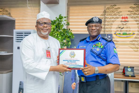 Amir AMJN Meets IGP Tunji Disu on National Security