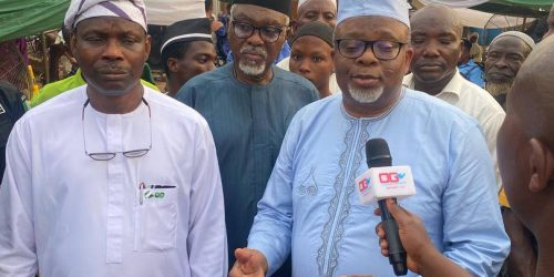 Amir sahib Alhaji Alatoye Folorunso AbdulAzeez Leads Delegation to Janazah of Alhaja Falilat Anike Oriyomi Salako, Mother of Honorable Minister of State for Health