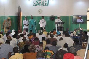Amir Sahib Leads Eid Prayer at Tahir Mosque, Ojokoro
