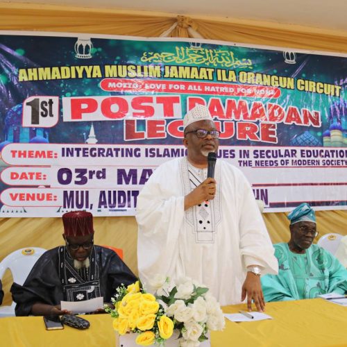 Amir Sahib Presides Over Inaugural Post-Ramadan Lecture in Ila Orangun