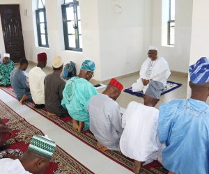 Amir Sahib Leads First Congregational Prayer at Minaret University Mosque