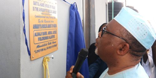 Amir Sahib Commissions New Mosque in Uraka, Epe