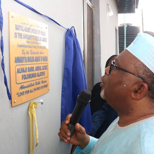 Amir Sahib Commissions New Mosque in Uraka, Epe