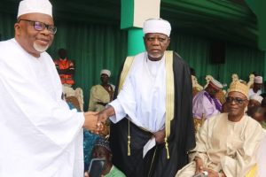 Amir AMJN Graces Book Launch by Former Kwara Grand Khadi, Justice Salihu Olohuntoyin Muhammad