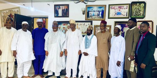 Amir Ahmadiyya Nigeria Pays Courtesy Visit to Lagos Governor’s Advisory Council Chairman, Prince Dr. Tajudeen Olusi
