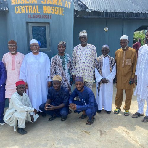 Amir AMJN Commissions New Mosque in Ilemowu, Osun State
