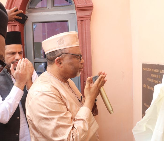 Amir AMJN Inaugurates Masjid Baitul Qadeer in Badagry
