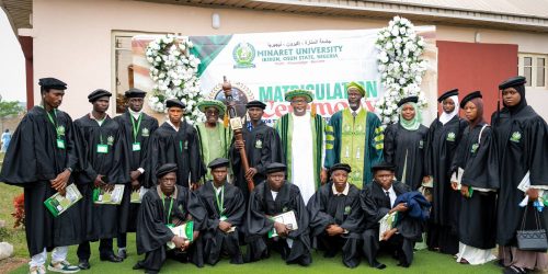 Minaret University, Ikirun Holds Maiden Matriculation for 2025/2026 Academic Session