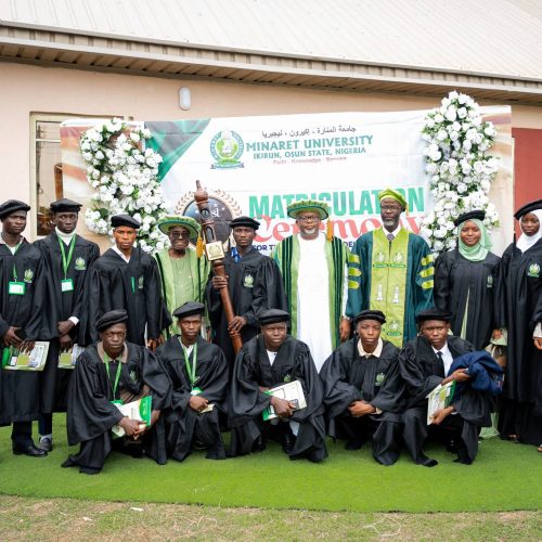 Minaret University, Ikirun Holds Maiden Matriculation for 2025/2026 Academic Session