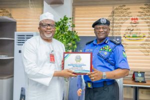 Amir AMJN Meets IGP Tunji Disu on National Security