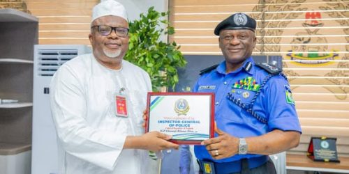 Amir AMJN Meets IGP Tunji Disu on National Security