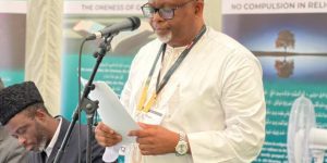 Amir Sahib Participates in International Tabligh Seminar Ahead of 60th Jalsa Salana UK