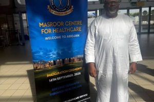 Amir Sahib Arrives in Abidjan for Masroor Centre Inauguration