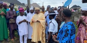 New Mosque Project Begins in Ibadan as Amir Lays Foundation Stone