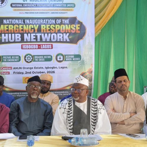 Amir AMJN Inaugurates National Emergency Response Hub Network