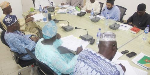 PHOTO NEWS: Ahmadiyya Muslim Jama’at National Executive Officers’ meeting held at National Headquarters