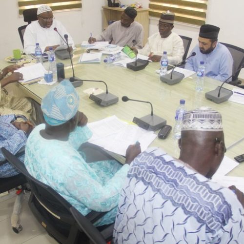 PHOTO NEWS: Ahmadiyya Muslim Jama’at National Executive Officers’ meeting held at National Headquarters