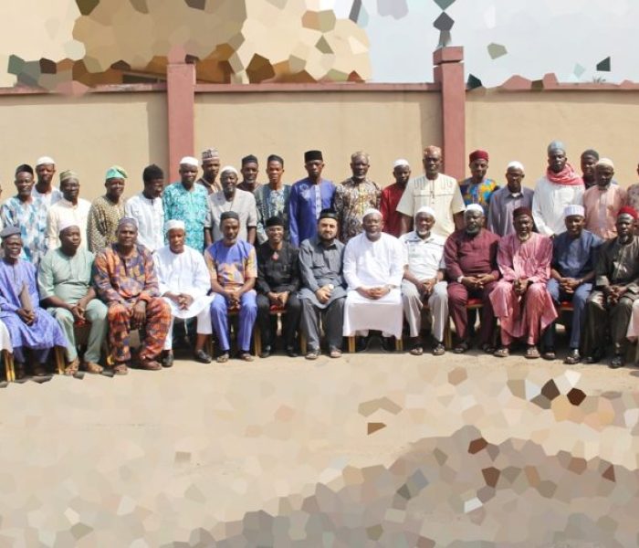 PHOTO NEWS: THE AMIR, HELD A MEETING WITH THE CIRCUIT PRESIDENTS AT NATIONAL CONFERENCE HALL OJOKORO