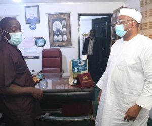 LAGOS DEPUTY COMMISSIONER OF POLICE VISITS AHMADIYYA NATIONAL HEAD
