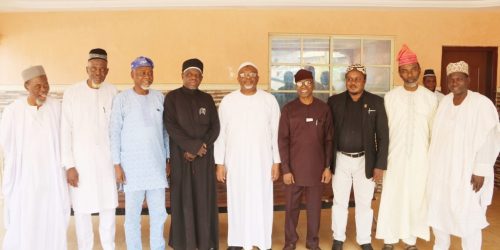 AMIR VISITS KWARA FORMER GRAND KHADI