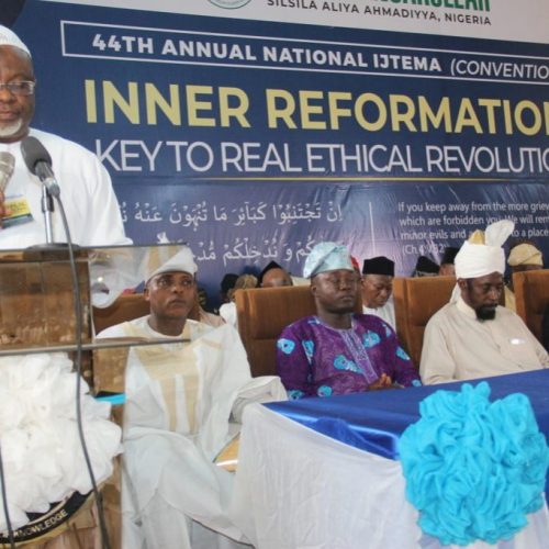 2019 MAAN NATIONAL IJTEMA: AMIR CHALLENGES PARENTS ON MARITAL CRISES