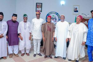 AHMADIYYA COMMUNITY PAYS COURTESY VISIT TO OSUN STATE GOVERNOR