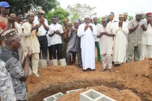 AMIR LAYS MOSQUE FOUNDATION TO KICK-START NEW ADMINISTRATION