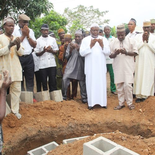 AMIR LAYS MOSQUE FOUNDATION TO KICK-START NEW ADMINISTRATION