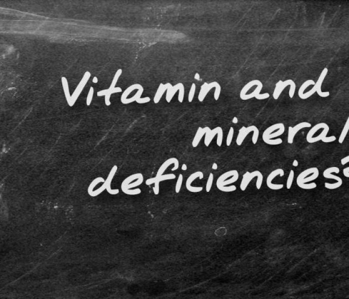 SHOCKING REVELATION ABOUT VITAMINS AND MINERALS DEFICIENCY