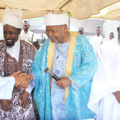 AMIR ATTENDS OSUN POST RAMADHAN GRAND LECTURE