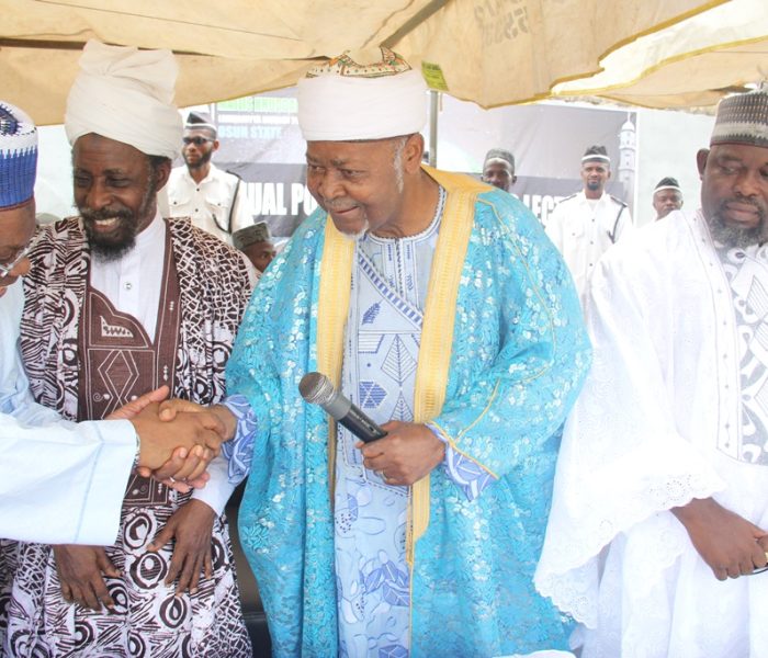 AMIR ATTENDS OSUN POST RAMADHAN GRAND LECTURE