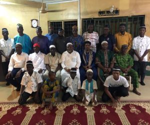 PHOTO NEWS: Amir’s Official visit to Benin Circuit