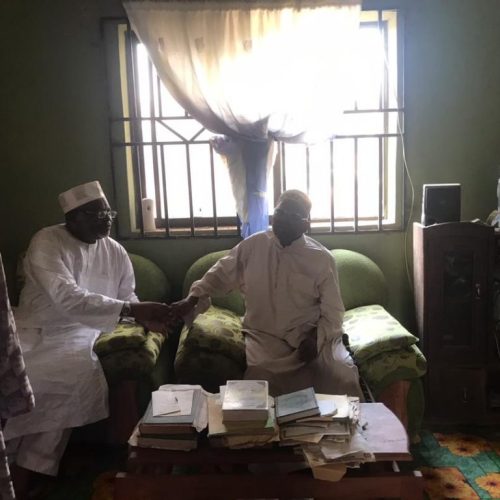 AMIR’S VISIT TO CHIEF IMAM INISA, OSUN STATE