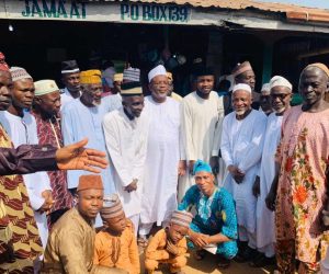 PHOTO NEWS: AMIR’S VISIT TO INISA JAMA’AT, OSUN STATE