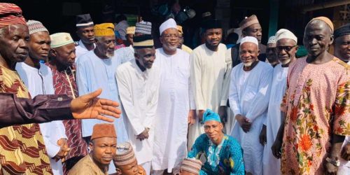 PHOTO NEWS: AMIR’S VISIT TO INISA JAMA’AT, OSUN STATE