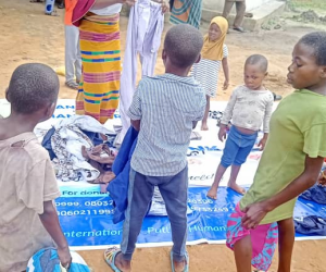 Humanity First Nigeria (HFN) Disaster Management and Relief Team Clothes Bank Project