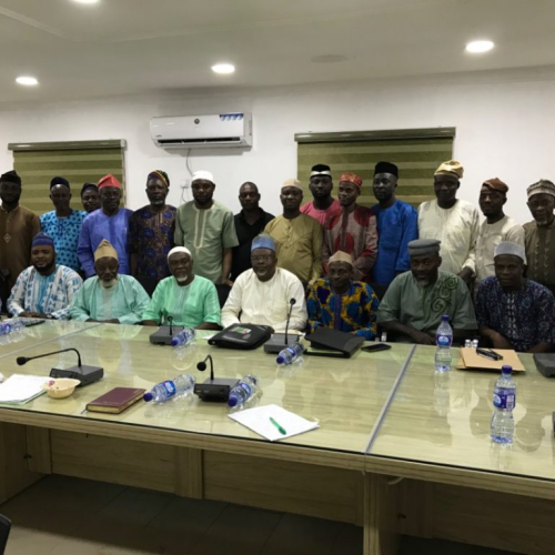 PHOTO NEWS: Amir Sahib’s meeting with Circuit Presidents and Missionaries in Lagos State