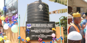 REPORT OF THE COMMISSIONING OF IJOKO ONIGARI BOREHOLE SPONSORED BY THE HUMANITY FIRST NIGERIA ON SUNDAY 5/1/25